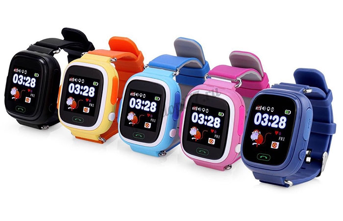 самые лучшие детские часы с gps трекером Smart Baby Watch Q80 | apptoday.ru