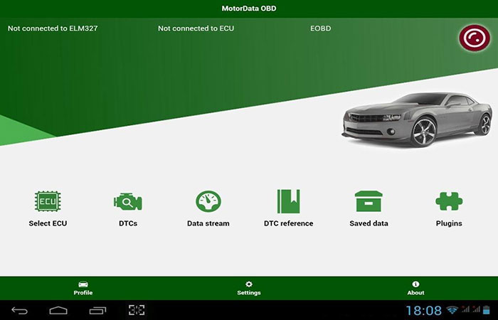 хорошая программа для диагностики автомобилей Motordata OBD | apptoday.ru