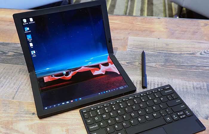 новые ноутбуки 2020 года Lenovo Thinkpad X1 Fold| apptoday.ru