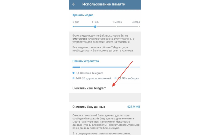 как очистить медиа в телеграмме | apptoday.ru