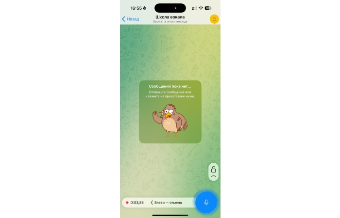 как записать голосовое в телеграм | apptoday.ru