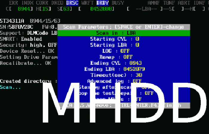 лучшая программа для проверки жесткого диска MHDD | apptoday.ru