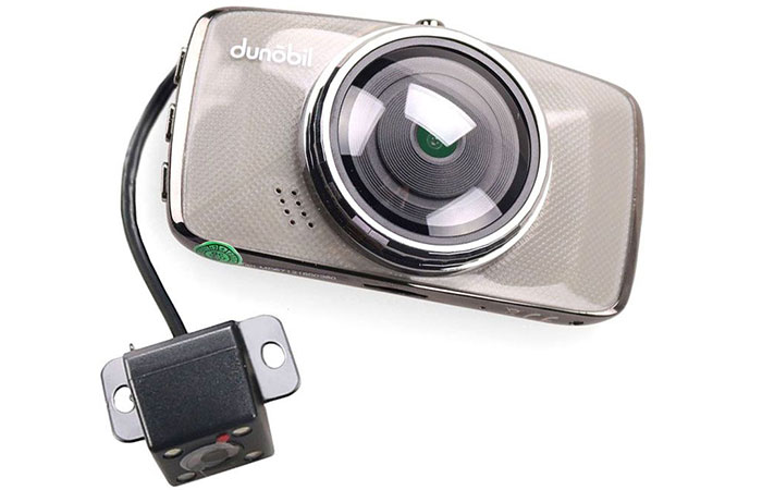 видеорегистратор 2 камеры Dunobil Chrom Duo | apptoday.ru