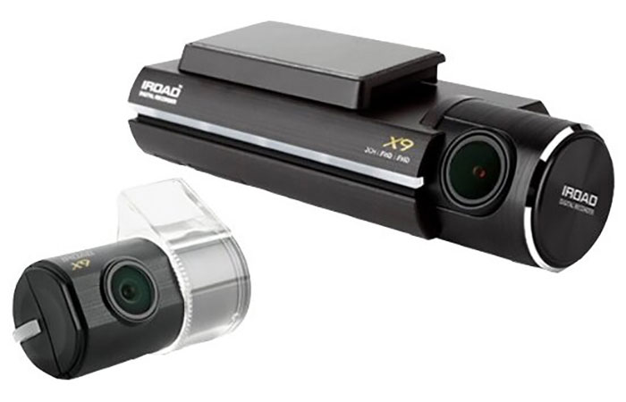 видеорегистратор 2 камеры IROAD X9 | apptoday.ru