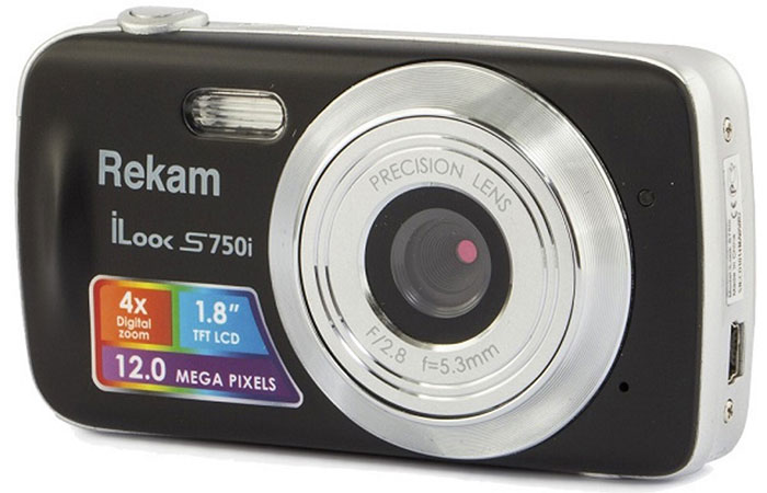 топ 10 фотоаппаратов компактных Rekam iLook S750i | bololo.ru
