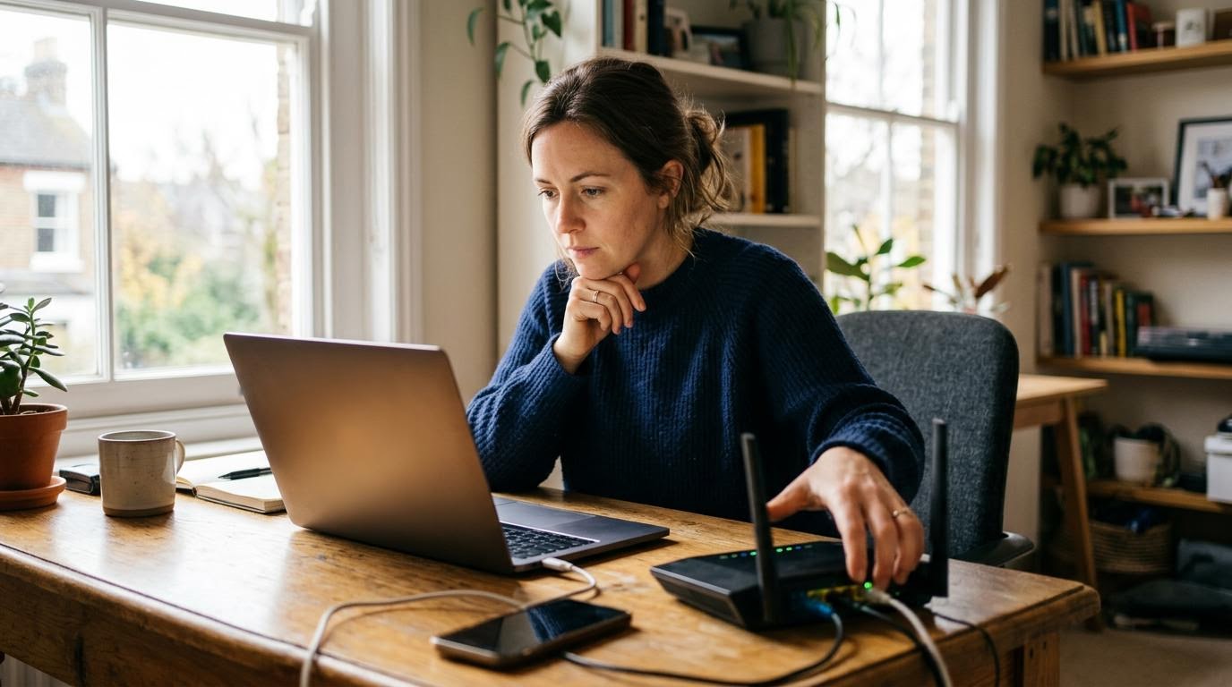 AnyDesk застрял на «Идёт соединение с сетью»: что делать