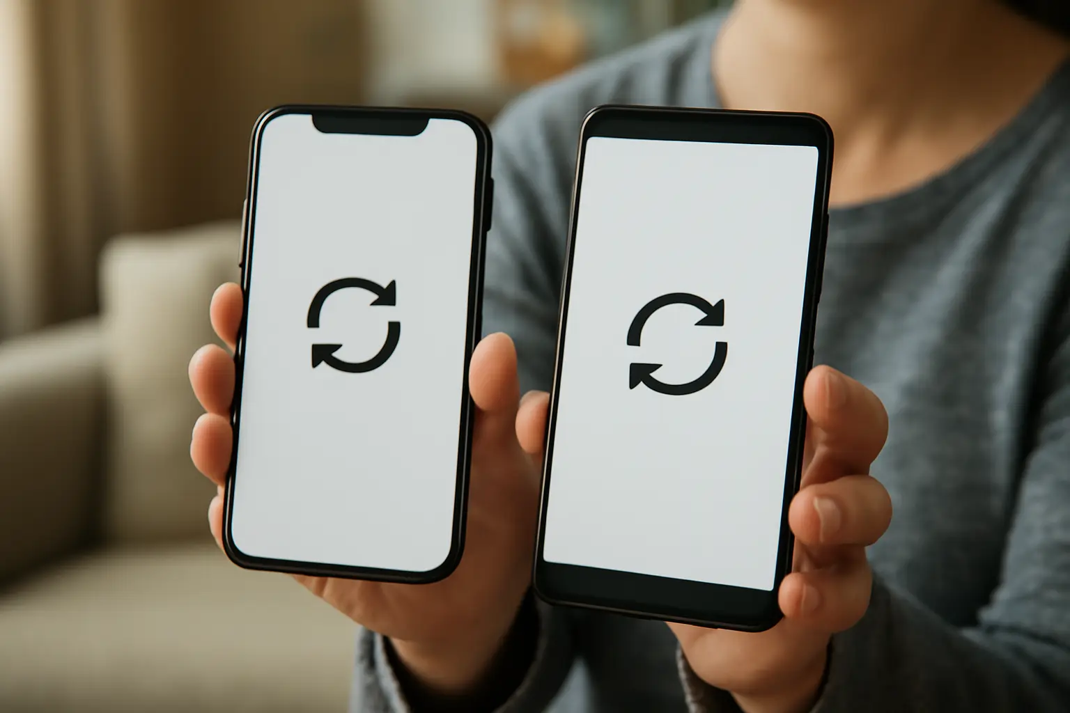 Как перенести контакты с iPhone на Android