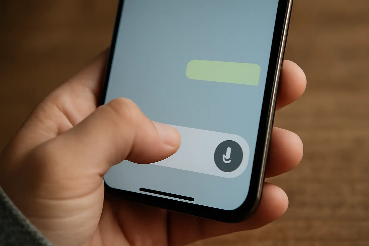Как записать голосовое сообщение в Telegram