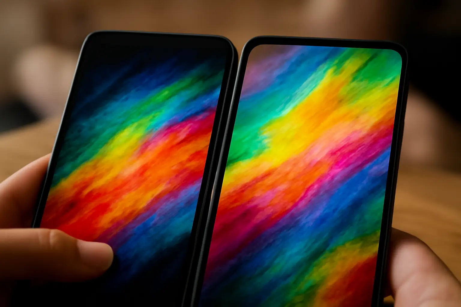 В чём разница OLED и AMOLED