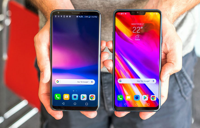 самые новые смартфоны 2019 года LG V40 ThinQ | apptoday.ru