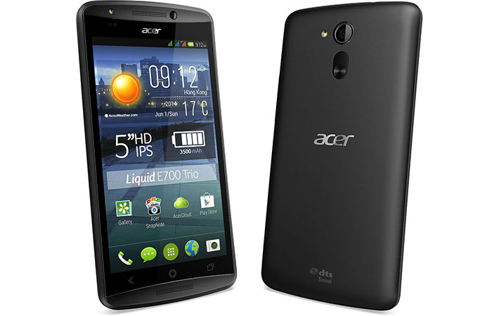 лучшие телефоны с 3 сим-картами Acer Liquid E700