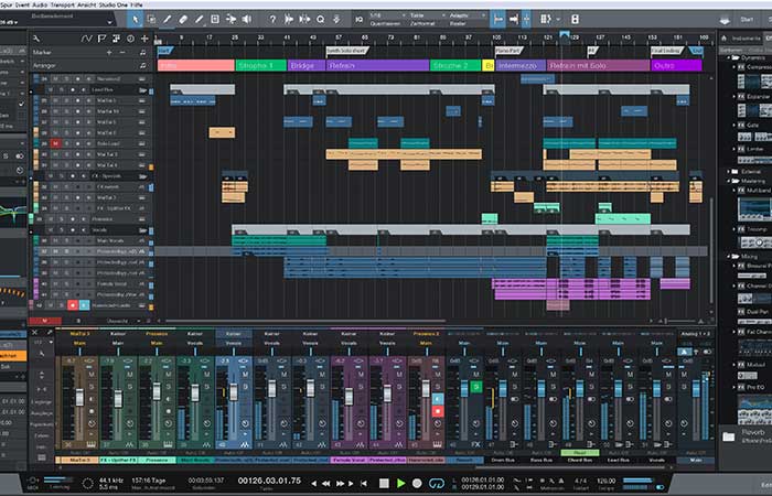 программы для создания музыки на компьютере Studio One | apptoday.ru